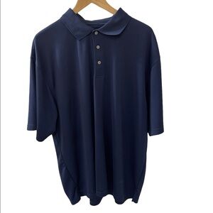 PGA Tour navy blue golf shirt, XXl with shirt sleeves
